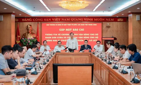 Toàn bộ số tiền ủng hộ nhân dân Cuba và đồng bào bị ảnh hưởng lũ lụt phải đến đúng địa chỉ