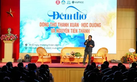 Đêm thơ Thanh xuân - Học đường và Nguyễn Tiến Thanh