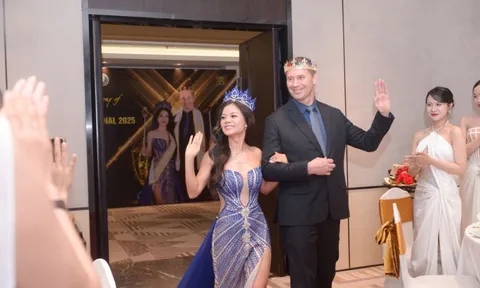 Điều thú vị về cặp vợ chồng là Hoa hậu và Nam vương Doanh nhân Tòan năng Quốc tế 2025