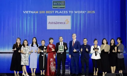 AstraZeneca Việt Nam lần thứ 7 vào top 100 nơi làm việc tốt nhất Việt Nam