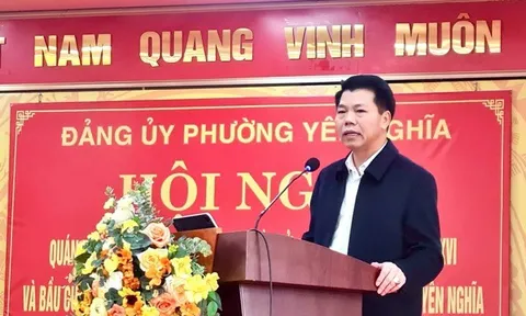Phường Yên Nghĩa triển khai nhiệm vụ bầu cử Quốc hội và HĐND các cấp 2026-2031