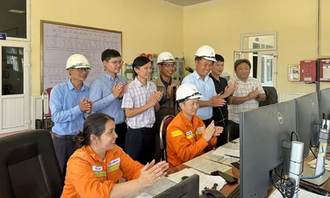 Đóng điện đường dây 220kV Đô Lương – Nam Cấm