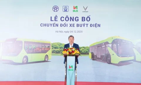 Liên Ninh chuyển đổi 100% sang xe buýt điện VinFast