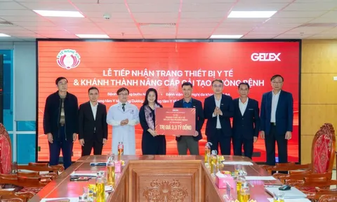 GELEX trao tặng trang thiết bị y tế và hỗ trợ nâng cấp phòng bệnh tại tỉnh Nghệ An