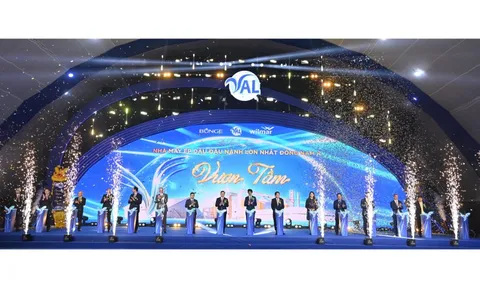 Khánh thành tổ hợp ép dầu đậu nành lớn nhất Đông Nam Á