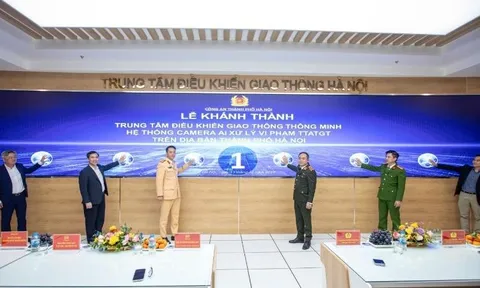 Hà Nội chính thức vận hành Trung tâm điều khiển giao thông thông minh
