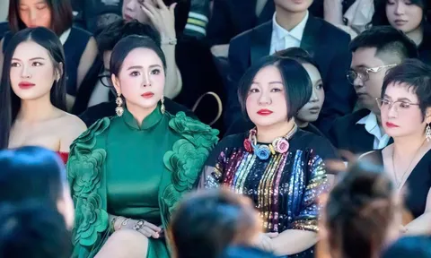 NKT Thanh Hương Bùi ghi điểm với phong cách thời trang tinh tế, sang trọng tại Tuần lễ thời trang quốc tế Việt Nam