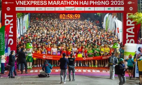 Hơn 14.000 vận động viên tham gia giải chạy VnExpress Marathon Hải Phòng 2025