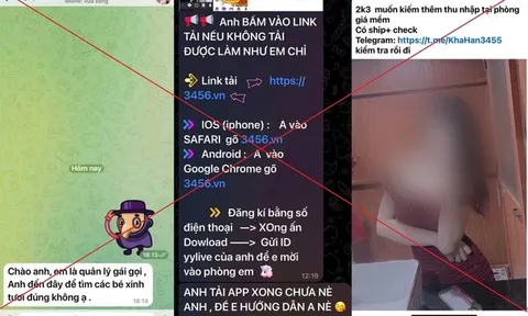 Cảnh báo lừa đảo đằng sau dịch vụ “mại dâm online”