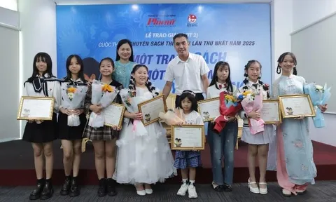 Lan tỏa hạt mầm yêu thương từ Cuộc thi Kể chuyện sách thiếu nhi lần 1 - 2025