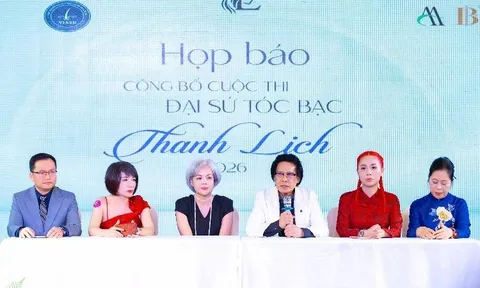 Khởi động cuộc thi “Tìm kiếm Đại sứ tóc bạc Thanh lịch năm 2026”