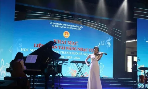 Hà Nội tổ chức liên hoan tài năng nhạc cụ học sinh phổ thông