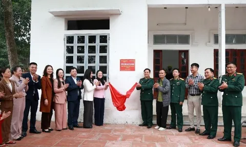 Xã Trung Giã gắn biển công trình “Dân vận khéo” chào mừng Đại hội đại biểu toàn quốc lần thứ XIV của Đảng