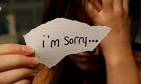 "Xin lỗi và xin cảm ơn"