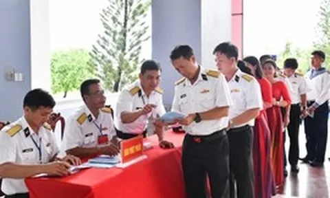 Lữ đoàn 127, Vùng 5 Hải quân tại Phú Quốc tổ chức bầu cử sớm