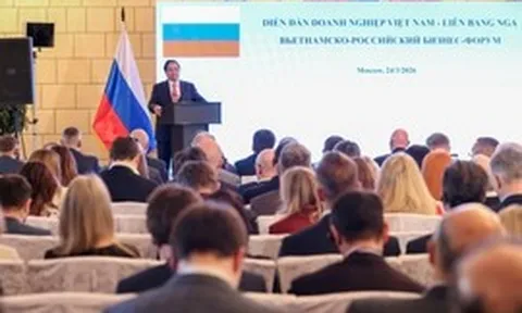 Thủ tướng Phạm Minh Chính dự Diễn đàn doanh nghiệp Việt Nam – Nga
