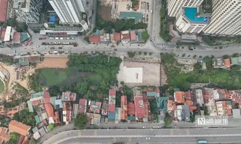 Cận cảnh đoạn đường dài 100m trị giá hơn 600 tỷ đồng vừa được khởi công ở Hà Nội