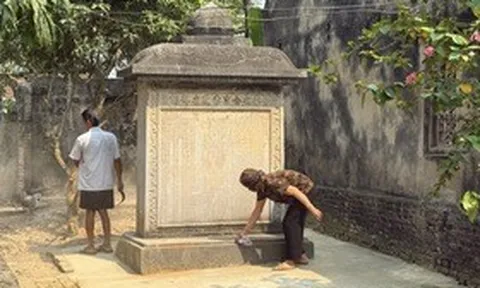 Trả lại giá trị di tích quốc gia cho hai bia đá cổ hơn 3 thế kỷ