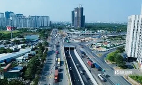 Diện mạo nút giao hơn 3.400 tỷ đồng ở Tp.HCM trước ngày về đích