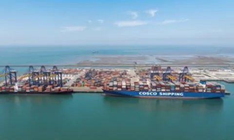 Đón siêu tàu container 197.087 DWT – Dấu mốc mới của Cảng biển Hải Phòng