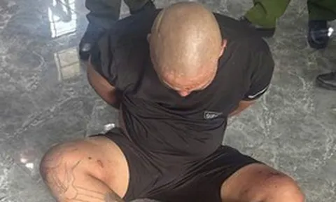 Video: Giây phút vây bắt đối tượng xông vào trụ sở, chém đại uý công an trọng thương