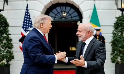 Tổng thống Mỹ Trump ca ngợi Tổng thống Brazil Lula da Silva