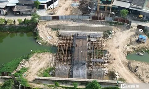 Ảnh: Dự án cầu, đường 180 tỷ đồng ở Huế tăng tốc trở lại sau nhiều tháng đình trệ