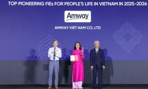 Amway Việt Nam ghi dấu lần thứ 10 được vinh danh giải thưởng Rồng Vàng