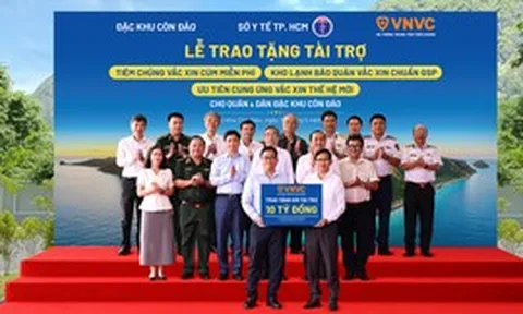 VNVC đầu tư gói hỗ trợ y tế hơn 10 tỷ đồng cho Đặc khu Côn Đảo