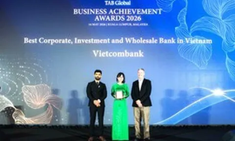 Vietcombank thắng lớn với 7 giải thưởng quốc tế tại The Asian Banker 2026