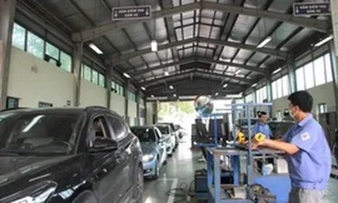 Rút ngắn thời gian cấp giấy chứng nhận kiểm định phương tiện từ 1/6