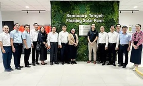 Vĩnh Long khảo sát mô hình điện mặt trời nổi tại Singapore