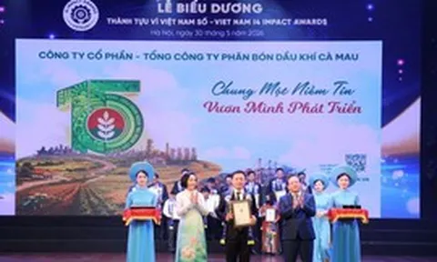 PVCFC:  Được được vinh danh ở 3 hạng mục tại Vietnam I4 Impact Awards 2026