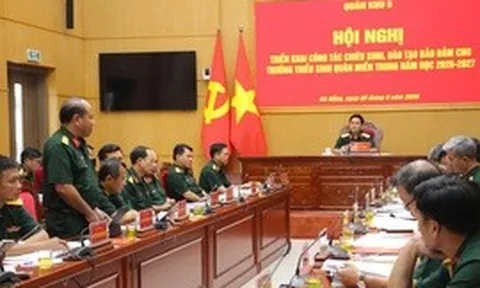 Trường Thiếu sinh quân miền Trung thu hút thí sinh tham gia dự tuyển