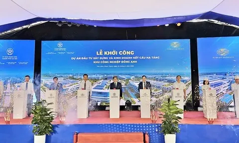 Hà Nội: Khởi công Khu công nghiệp Đông Anh, không gian công nghiệp thế hệ mới