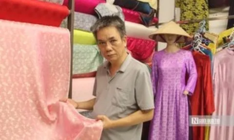 Người đứng sau những hoa văn tinh xảo của lụa Vạn Phúc