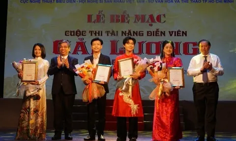 Trao 4 giải Nhất tại cuộc thi Tài năng diễn viên Cải lương toàn quốc 2026