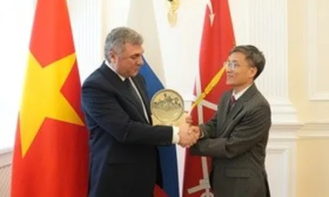 Saint Petersburg (Nga) mong muốn mở rộng hợp tác với các đối tác Việt Nam