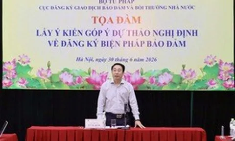 Lấy ý kiến hoàn thiện dự thảo Nghị định về đăng ký biện pháp bảo đảm