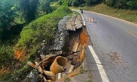 Công bố tình huống về thiên tai trên quốc lộ 6 qua Sơn La và Điện Biên