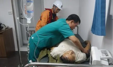 Kịp thời cứu nạn ngư dân bị bệnh nguy kịch trên vùng biển Đà Nẵng
