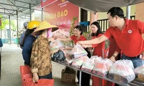 Giai đoạn 2022- 2026: Hội Chữ thập đỏ Việt Nam trợ giúp hơn 52 triệu lượt người có hoàn cảnh khó khăn