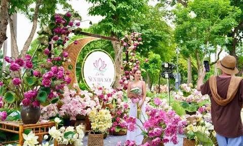 Lễ hội "Sắc sen Hà Nội" thu hút gần 300.000 lượt du khách đến tham quan, trải nghiệm