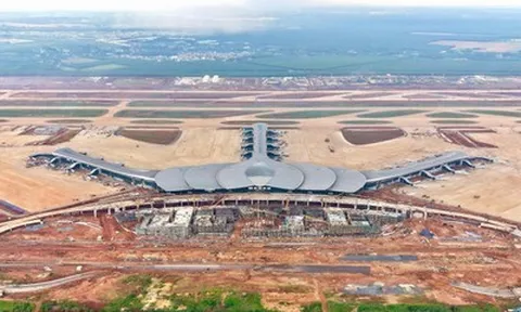 Đường vào sân bay Long Thành mang diện mạo mới ngày về đích