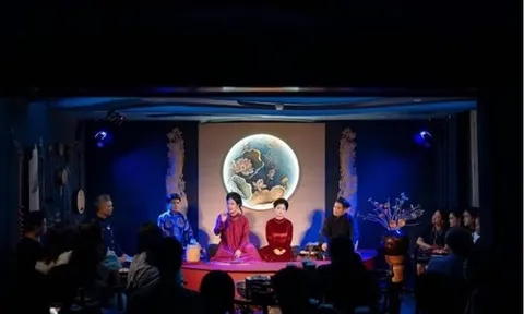 Ra mắt không gian nghệ thuật quy tụ 3 loại hình di sản xẩm, ca trù và múa rối nước