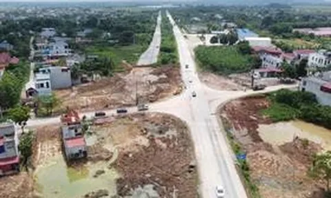 Gỡ nút thắt vốn và GPMB, hai dự án đường nối sân bay Thọ Xuân thi công trở lại"