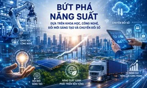 Bứt phá năng suất dựa trên khoa học, công nghệ, đổi mới sáng tạo và chuyển đổi số