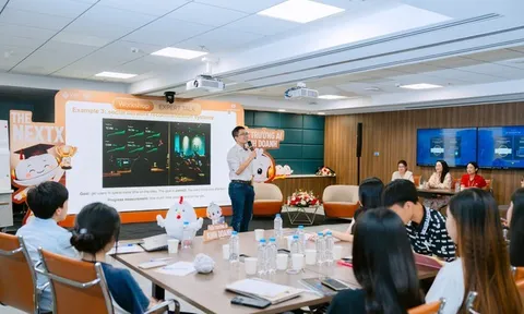 Chung kết Đấu trường AI Kinh doanh - The NextX: Các founder từ 15-18 tuổi bảo vệ ý tưởng kinh doanh trước hội đồng chuyên gia quốc tế