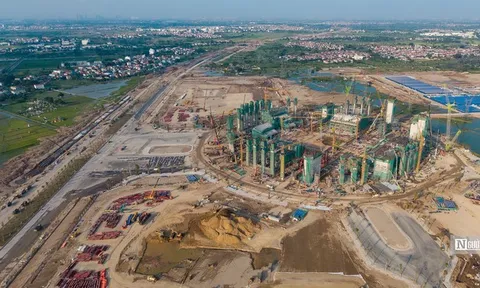 Hiện trạng trục đại lộ rộng 120m nối sân vận động lớn nhất thế giới