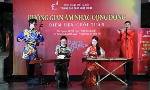 “Điểm hẹn cuối tuần” lan tỏa âm nhạc truyền thống giữa lòng Thủ đô